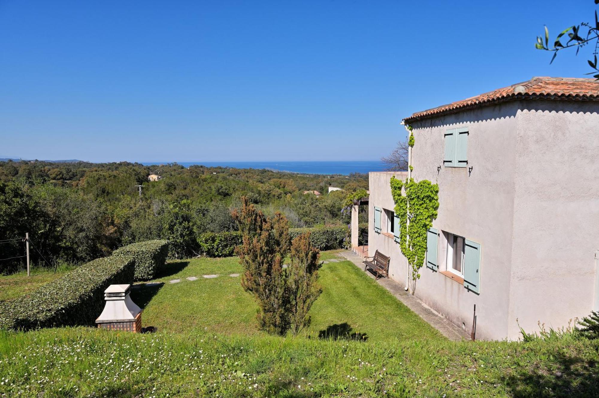 Domaine Punta Della Guardia Villa Vue Mer Dans Nature Protegee, Plage A 1,5 Km เซวิออน ภายนอก รูปภาพ